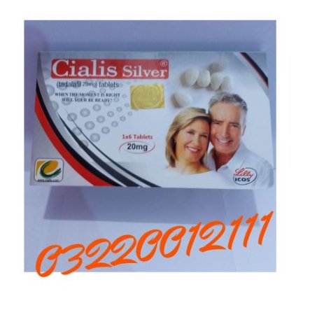 Cialis Silver Tablet for Men Over 40 in Pakistan